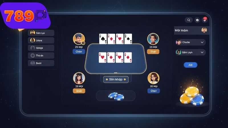 Cách thắng nhanh trong bài Sâm Lốc 789p
