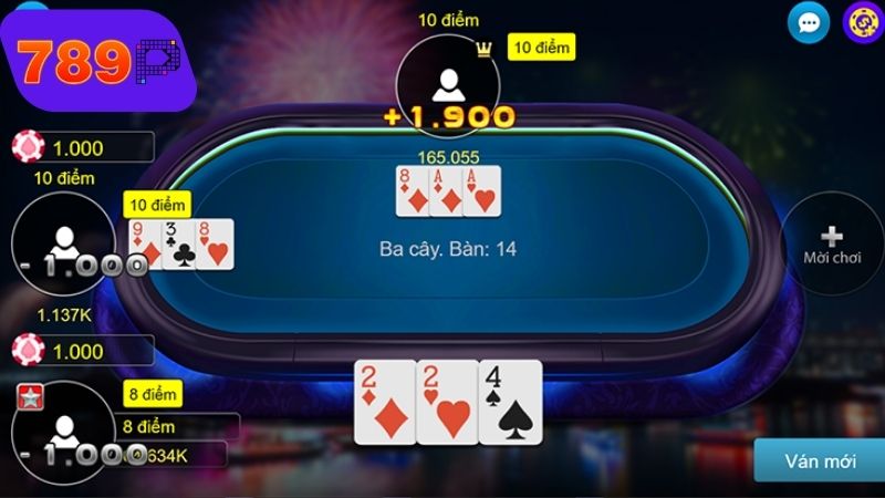 Giữ tâm lý ổn định khi chơi bài ba cây